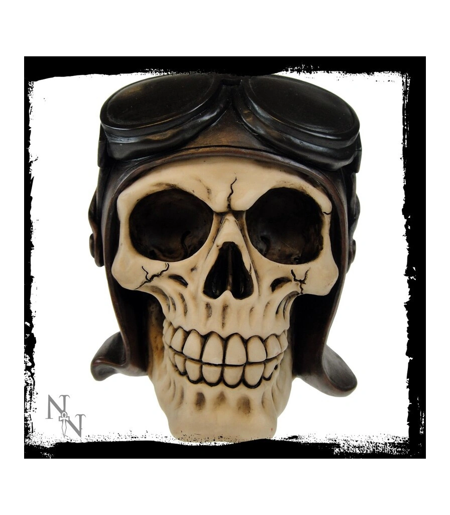 копилка череп летчика