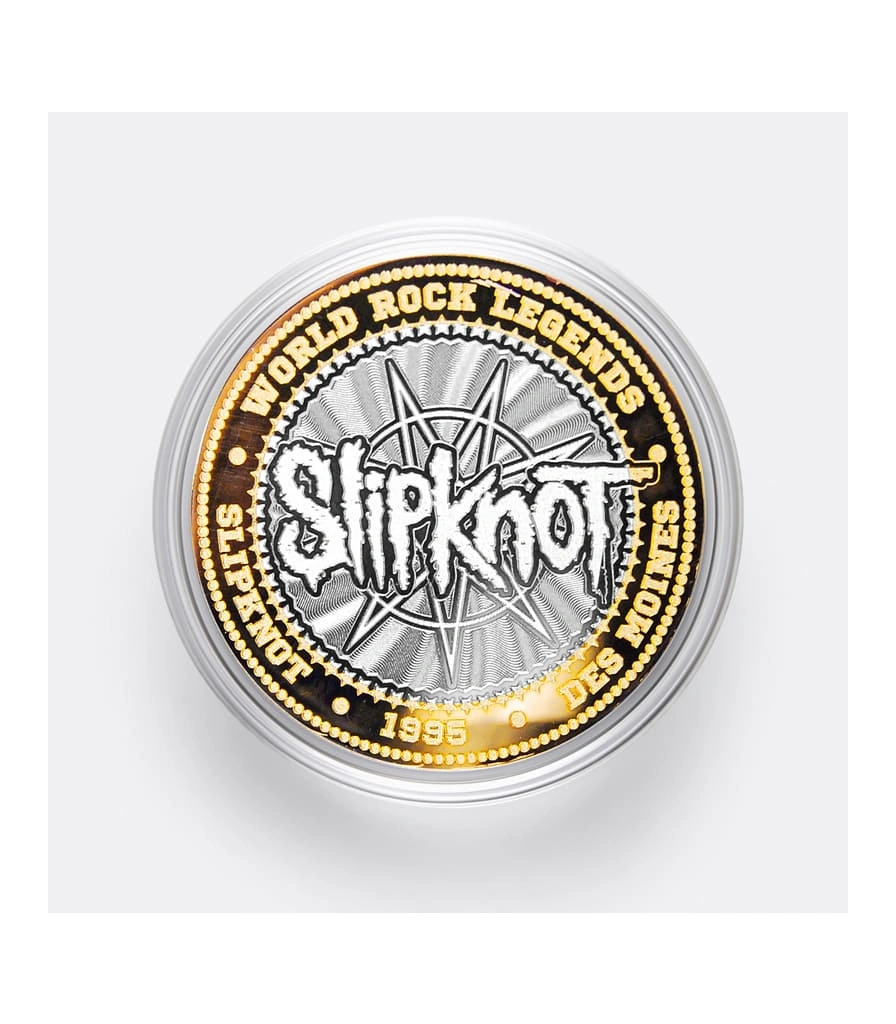 монета сувенирная малая slipknot