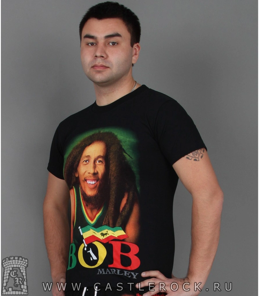 футболка bob marley