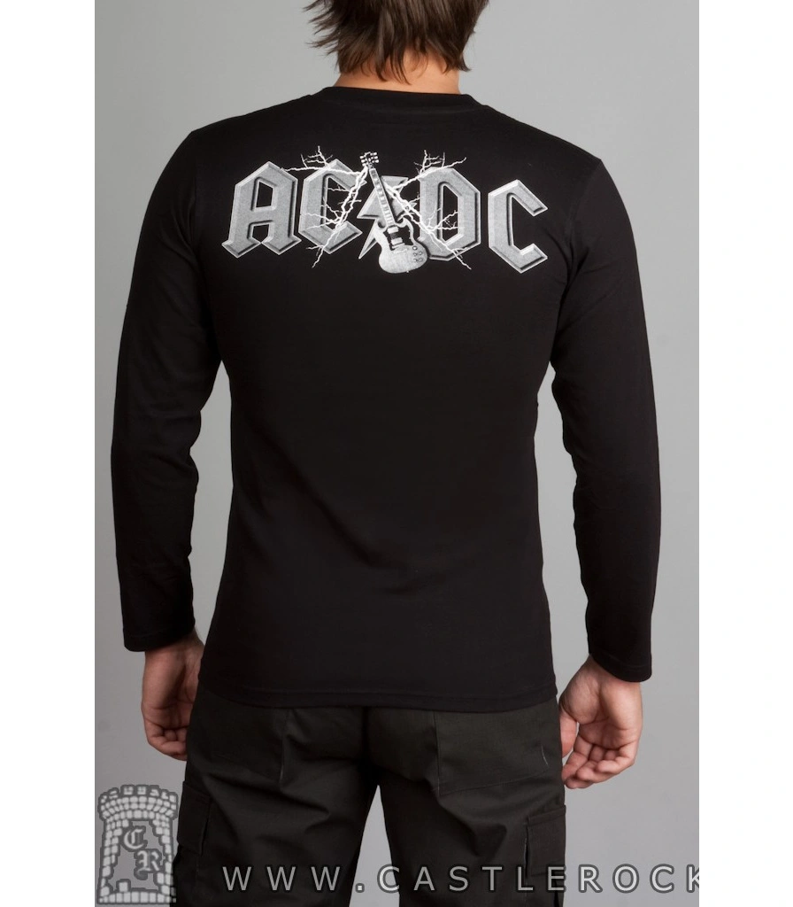 футболка ac/dc "black ice" д/р