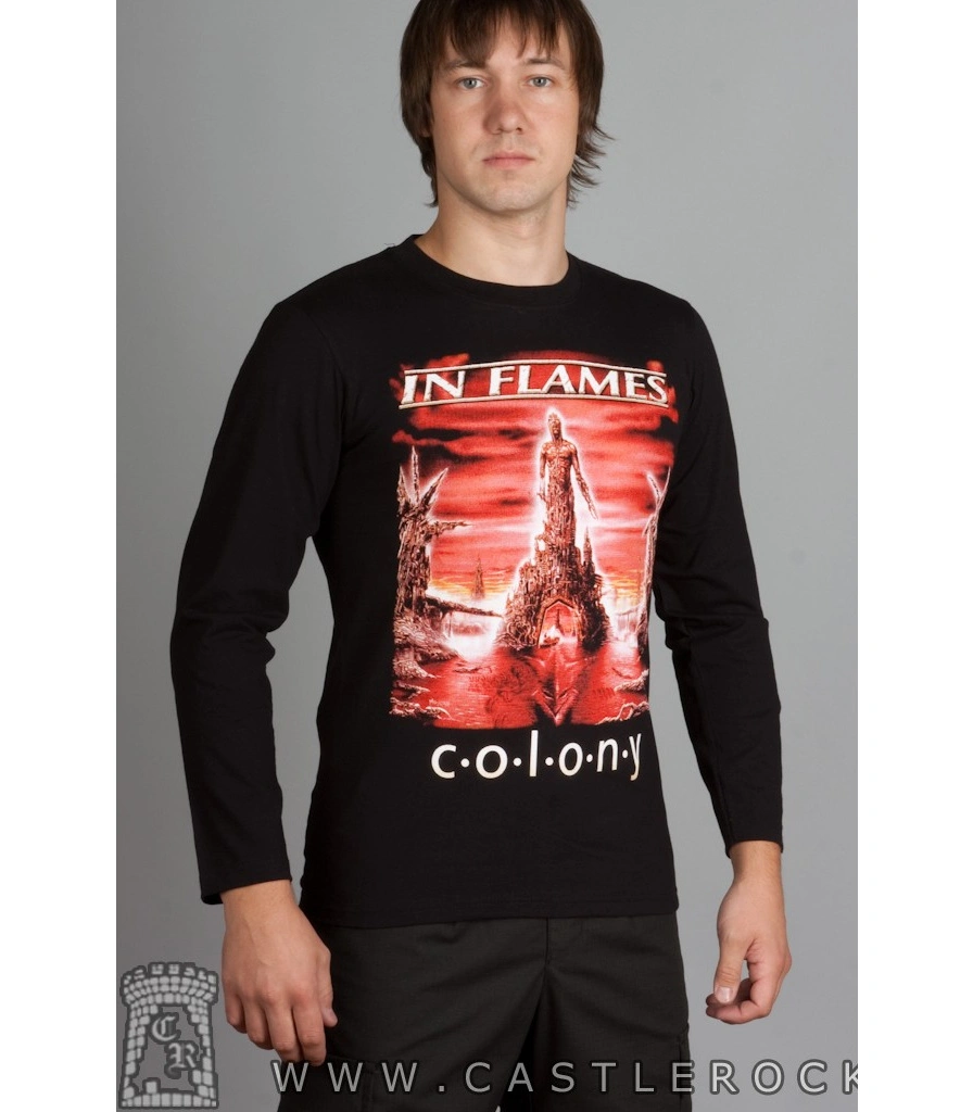футболка in flames "colony" д/р