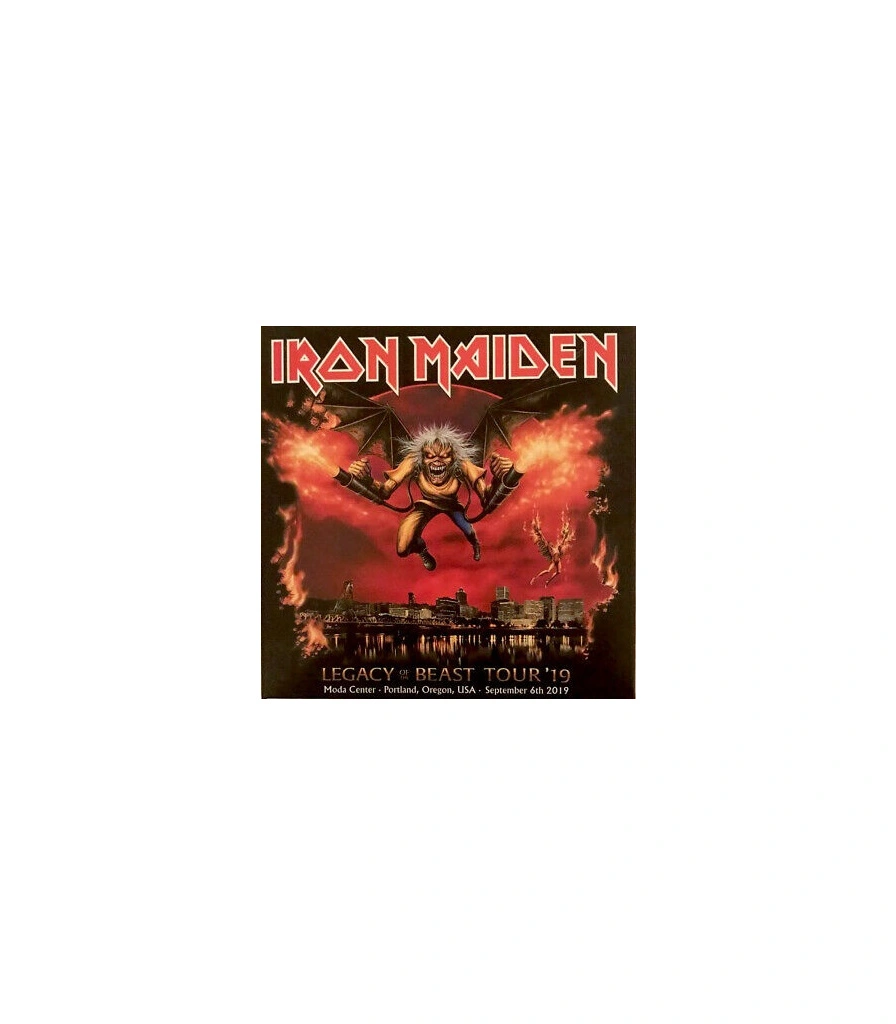 CD Iron Maiden "Legacy Of The Beast Tour 2019, Portland, Oregon, USA"