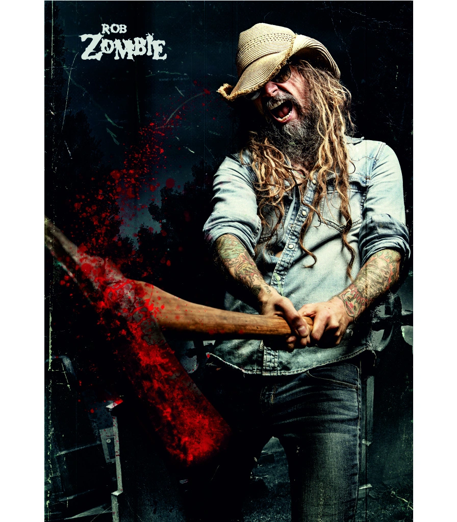 постер тканевый rob zombie