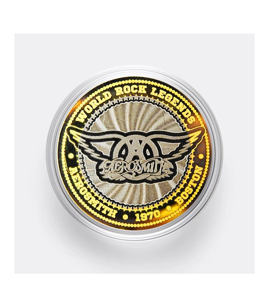 монета сувенирная малая aerosmith