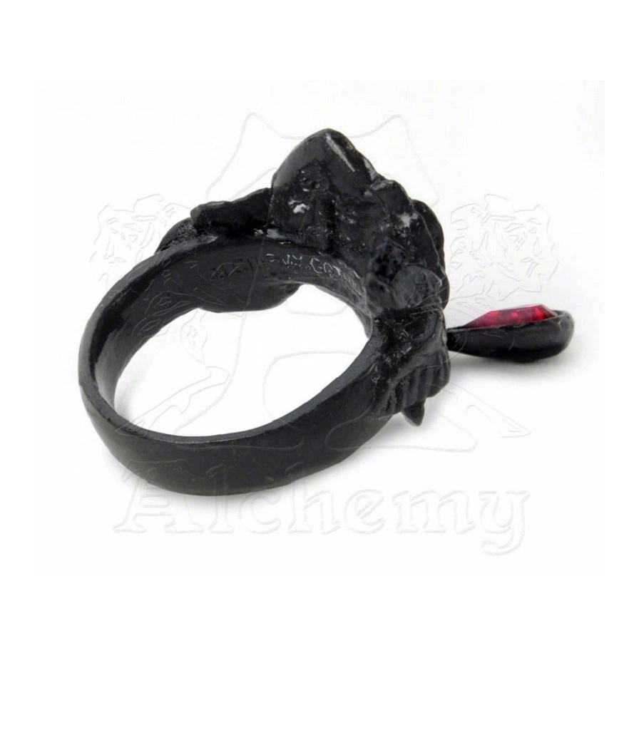 кольцо alchemy gothic (алхимия готик) r155 rose of passion