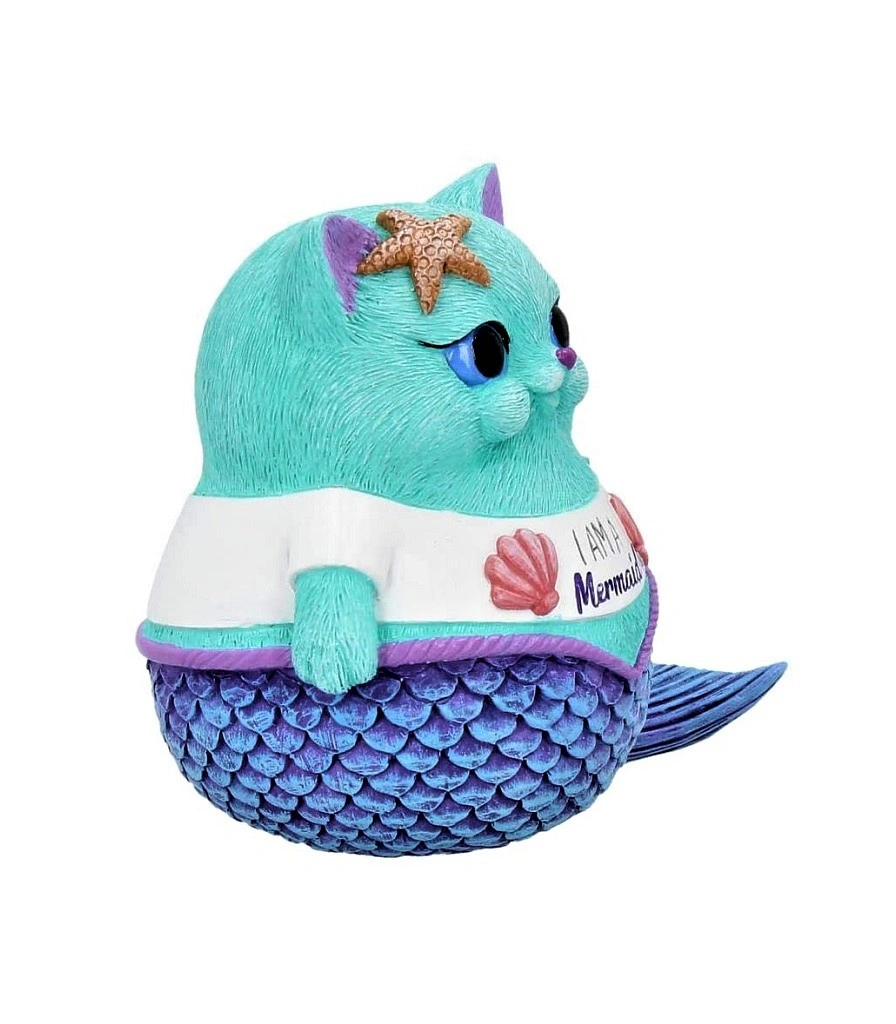 статуэтка кот русалка