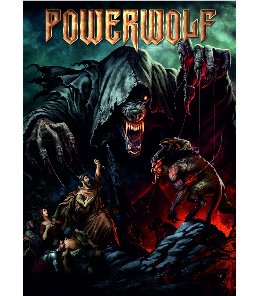 постер тканевый powerwolf "the sacrament of sin"