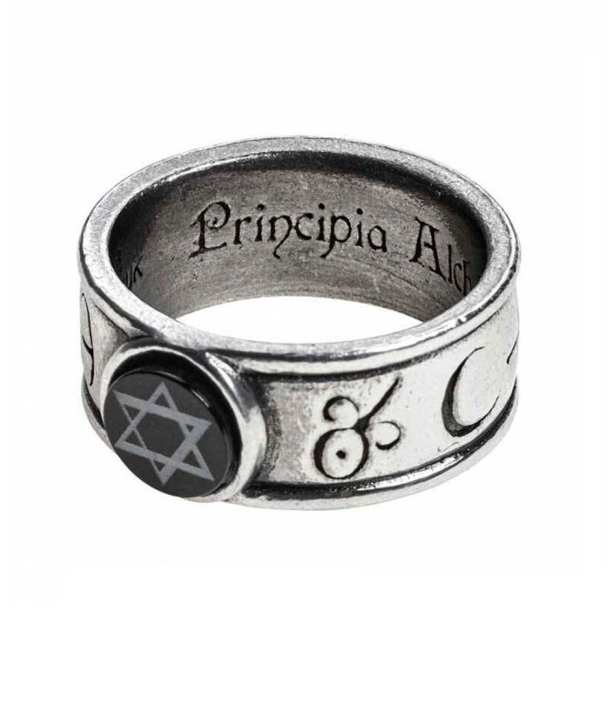 кольцо alchemy gothic (алхимия готик) r229 principia alchemystica