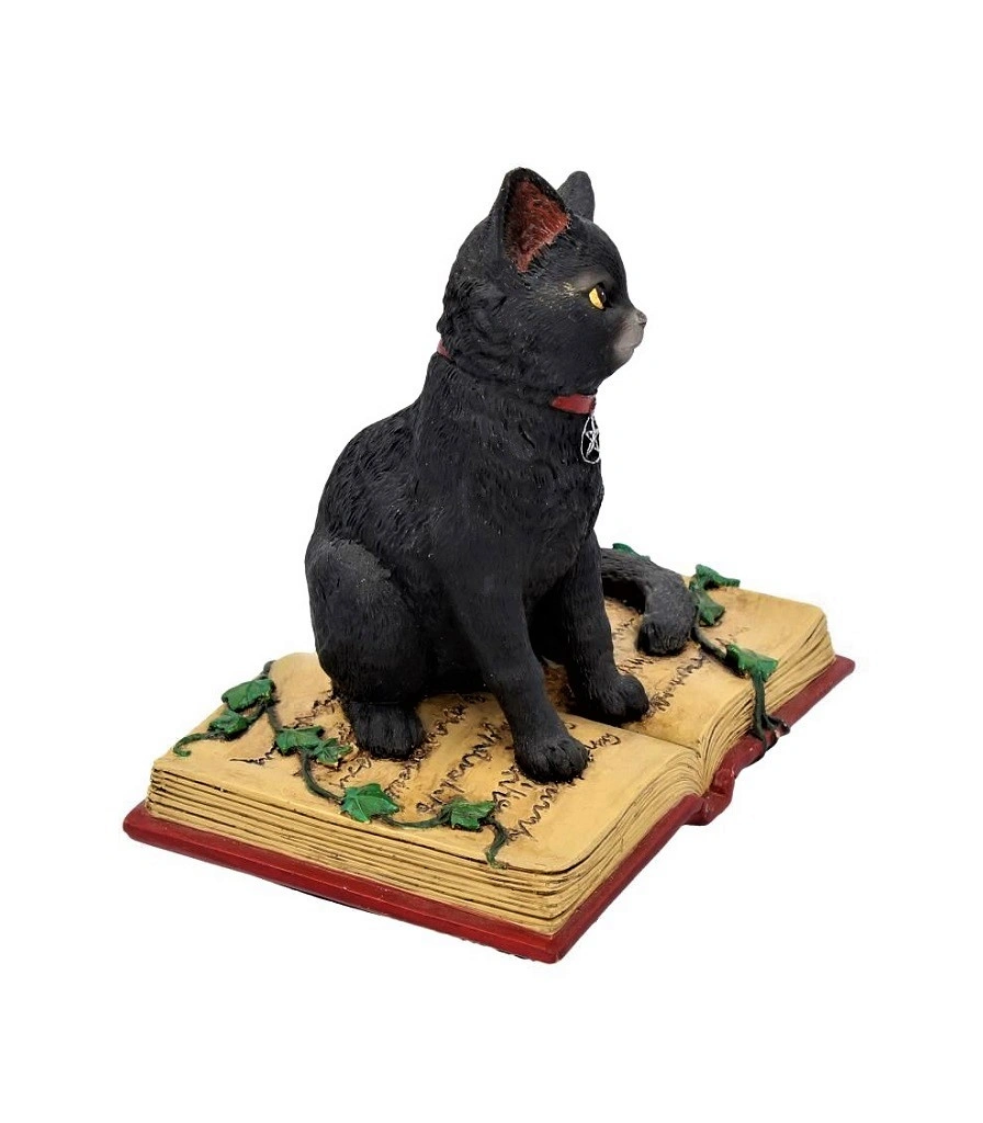 статуэтка кот на книге