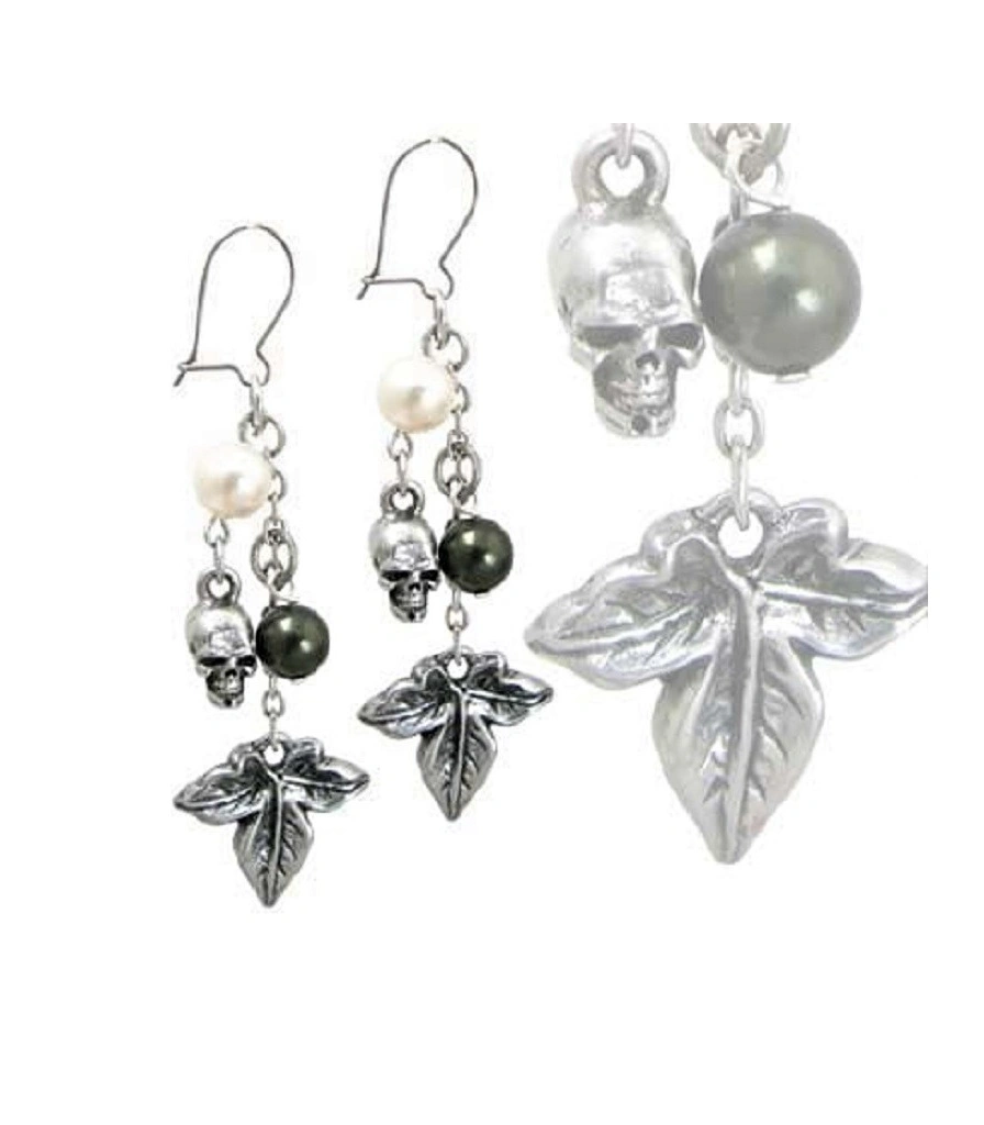 серьги alchemy gothic (алхимия готик) e297 poison lvy