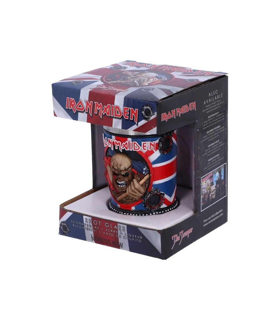 стопка фирменная iron maiden "the trooper"