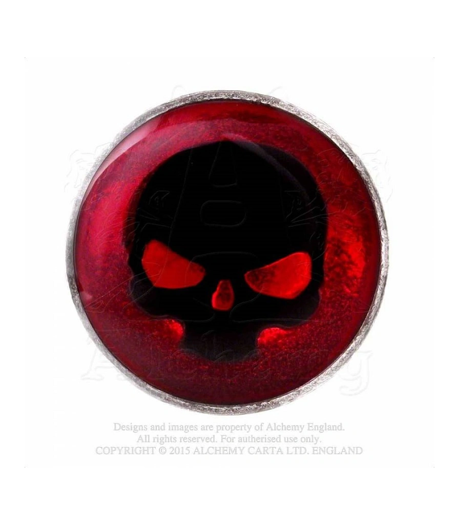 серьга alchemy gothic (алхимия готик) e362 doom