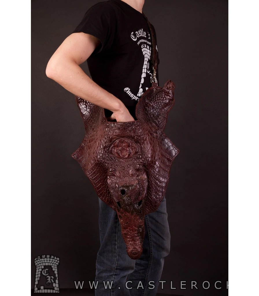 сумка из крокодиловой кожи