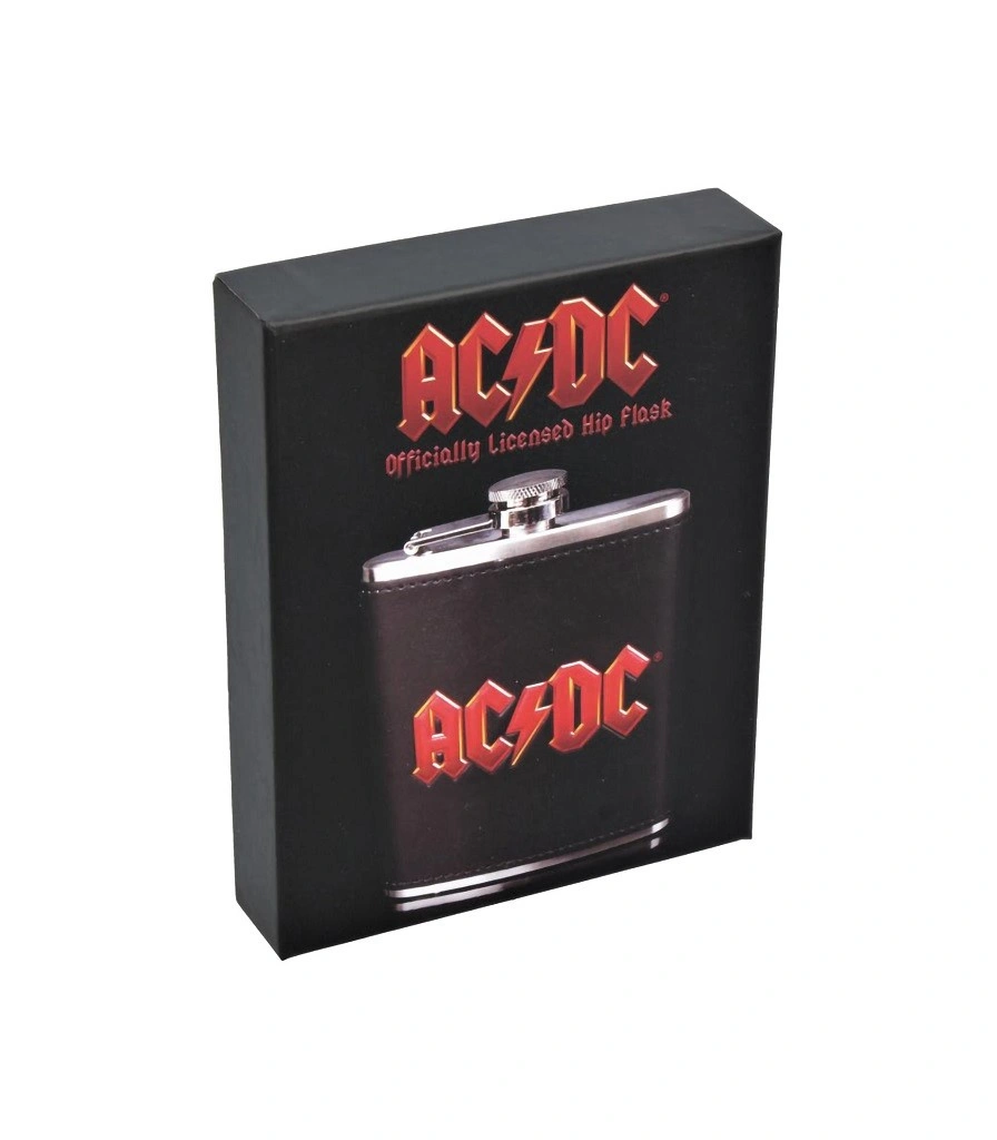 фляга стальная фирменная ac/dc 7 oz