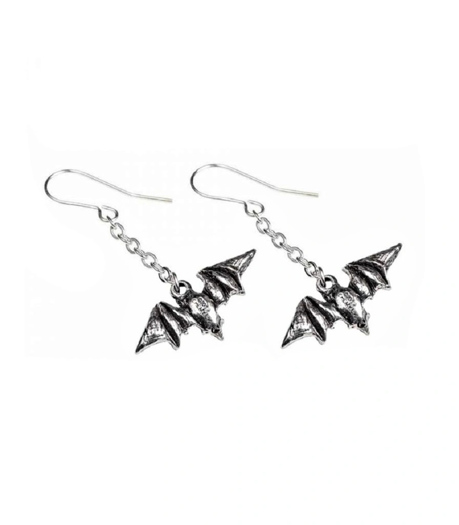 серьги alchemy gothic (алхимия готик) e429 kiss the night
