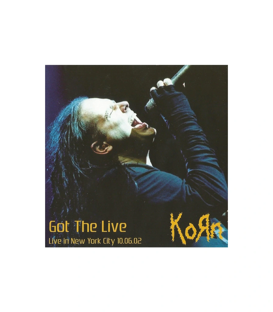 CD Korn "Got The Live-Live In New York City 10.06.02"