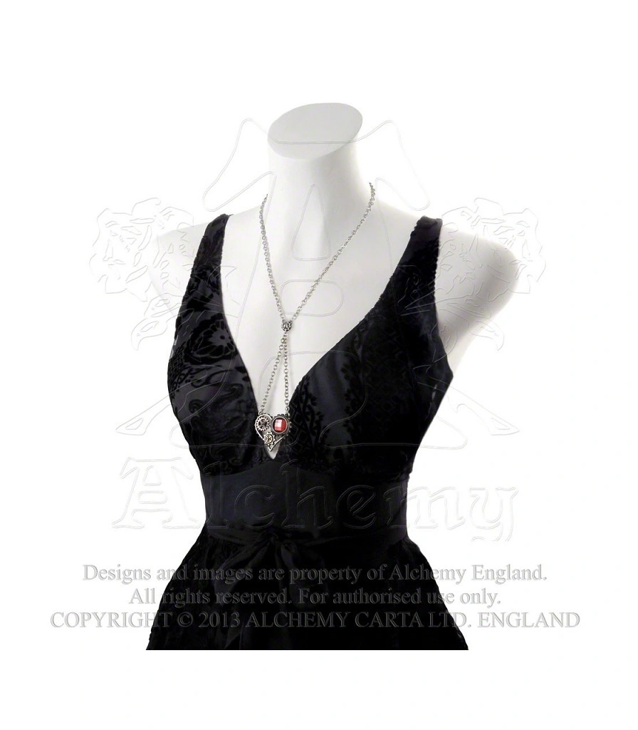 подвес alchemy gothic (алхимия готик) p708 coeur du morteur