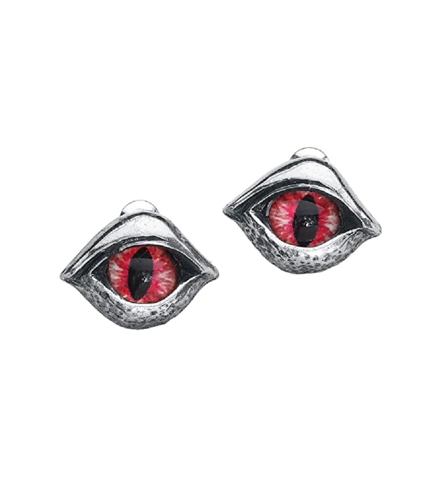 серьги alchemy gothic (алхимия готик) e422 demoneye