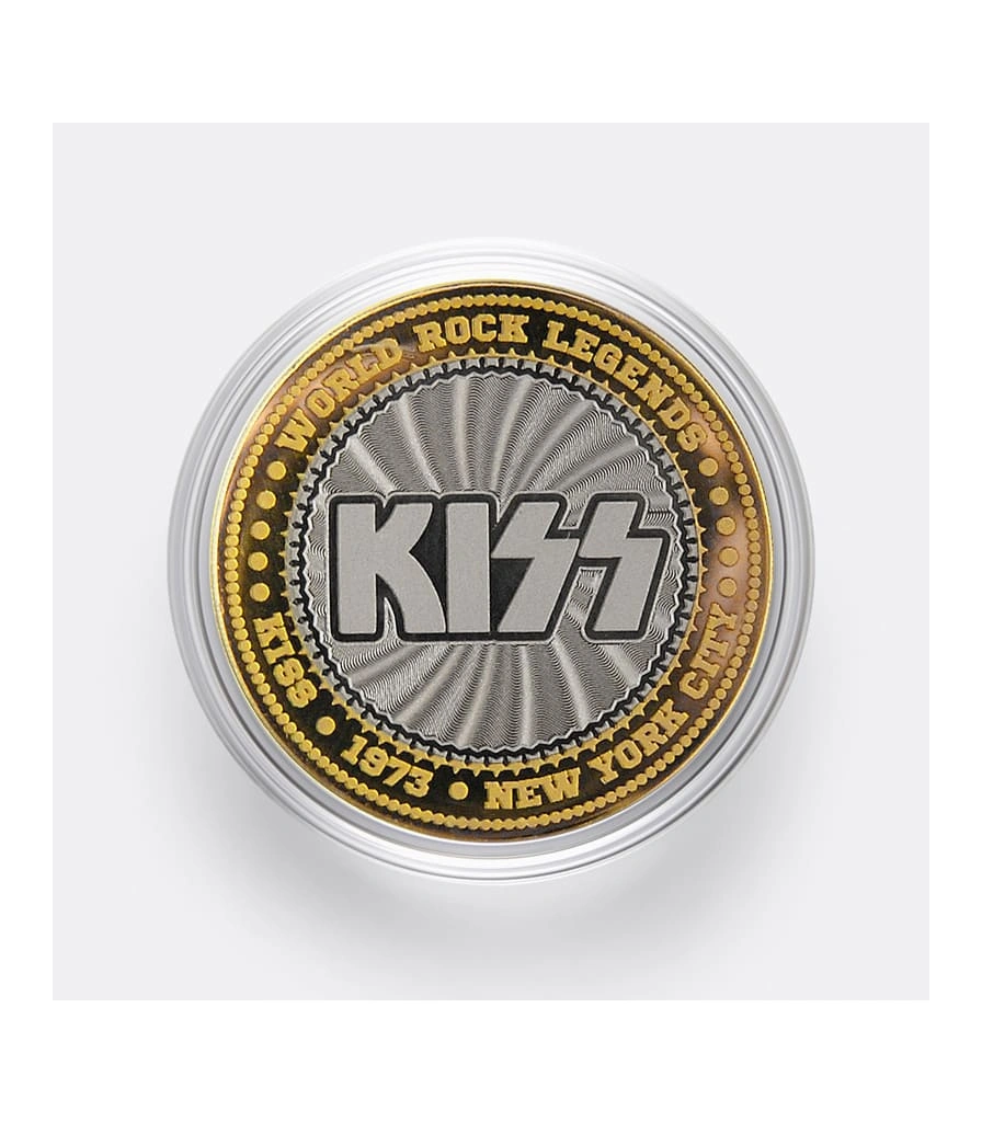 монета сувенирная малая kiss