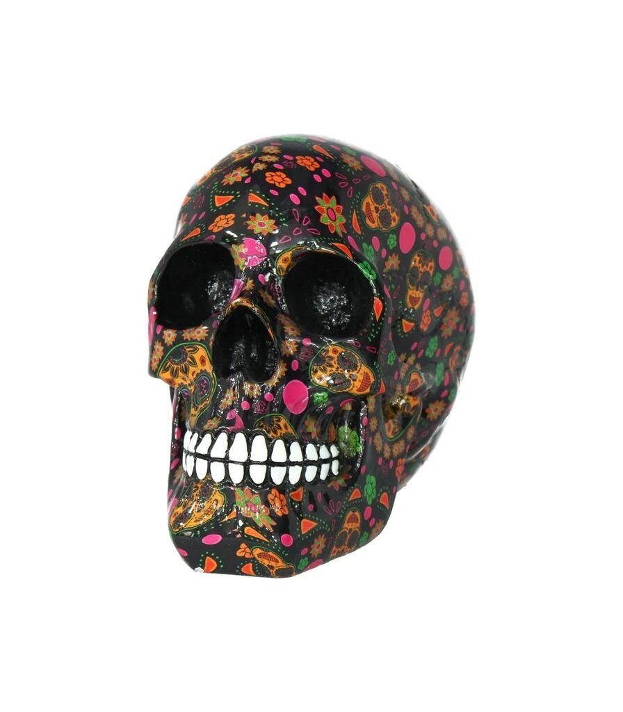 статуэтка череп расписной santa muerte