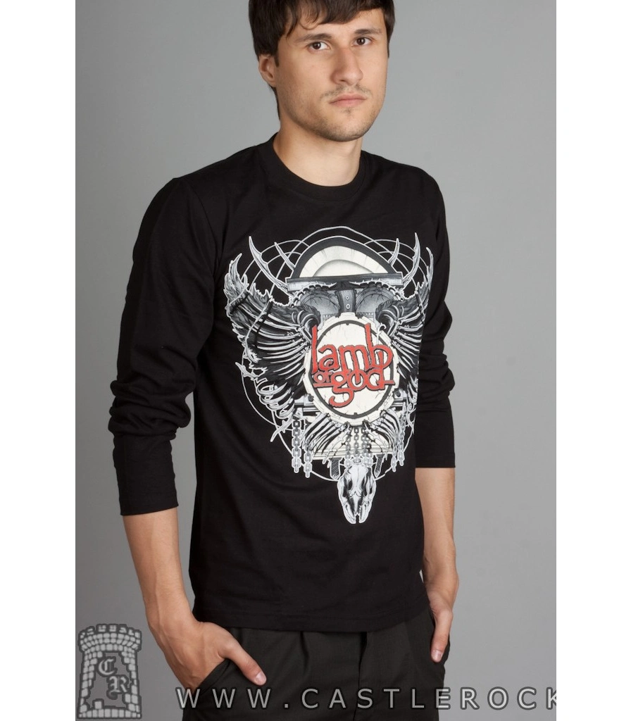 футболка lamb of god д/р