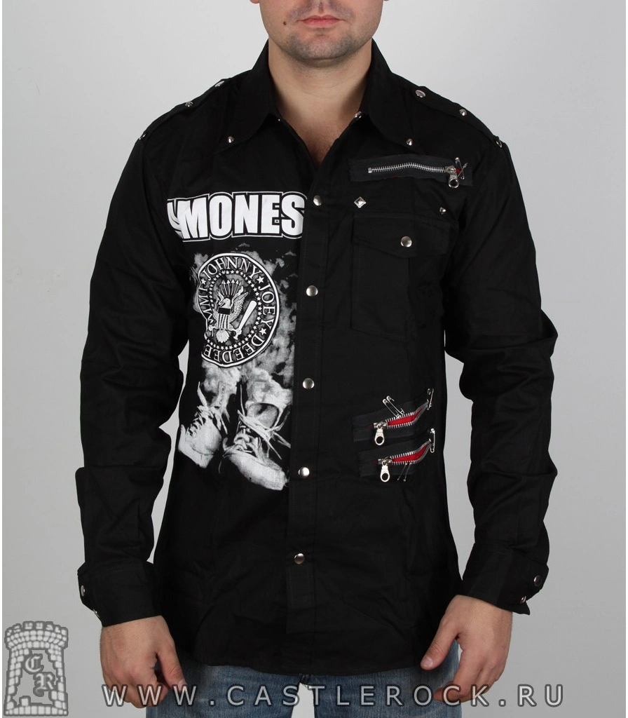 рубашка с длинным рукавом ramones (кеды)