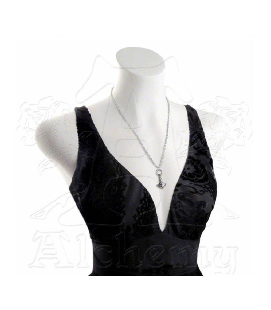 подвес alchemy gothic (алхимия готик) p696 thors hammer amulet