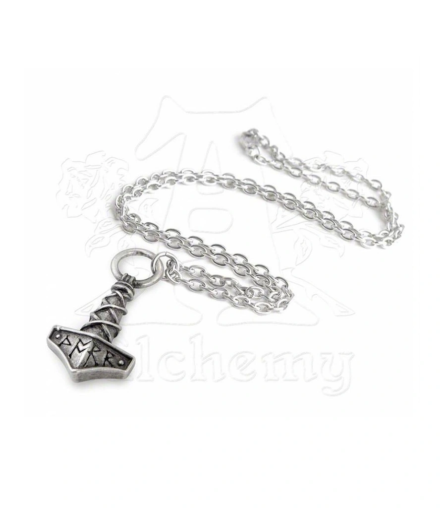 подвес alchemy gothic (алхимия готик) p696 thors hammer amulet