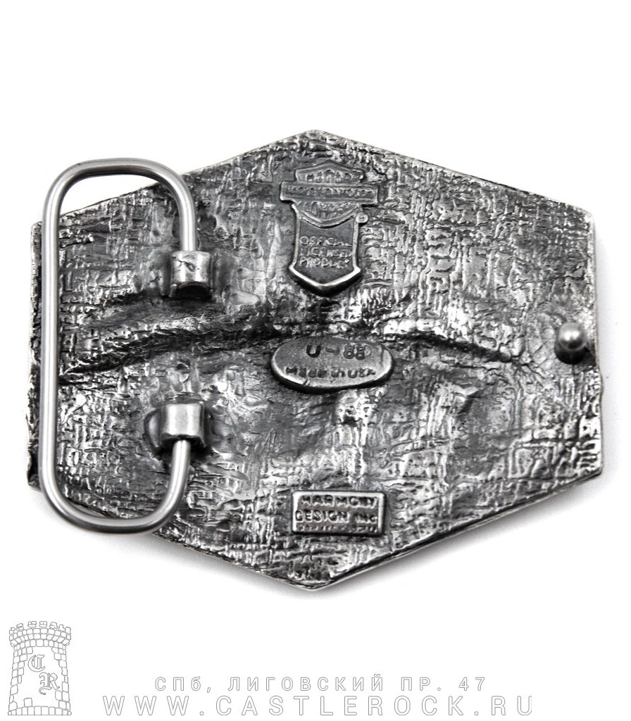 пряжка harley-davidson (орлы)