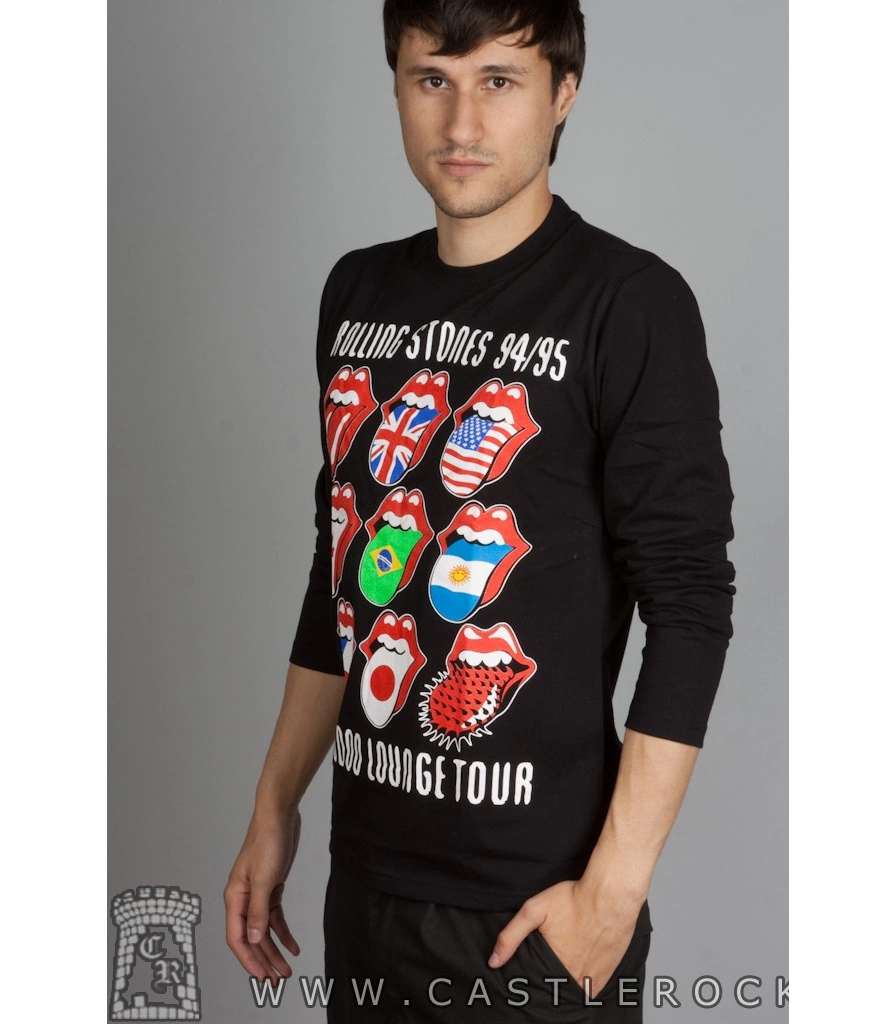 футболка rolling stones "94/95 voodoo lounge tour" д/р