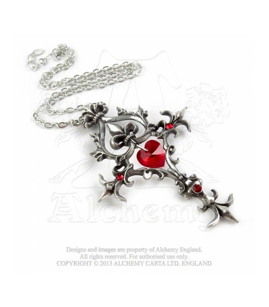 подвес alchemy gothic (алхимия готик) p456 renaissance cross of passion