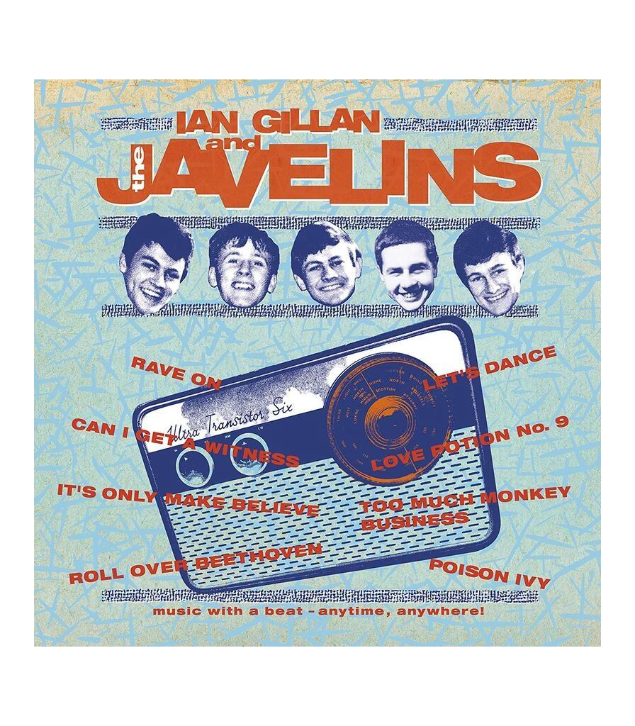 CD Ian Gillan And The Javelins "Raving With Ian Gillan & The Javelins"