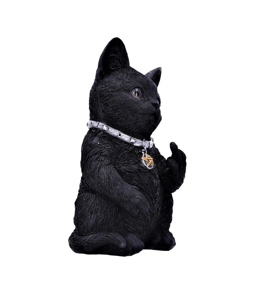 статуэтка кот показывает fuck