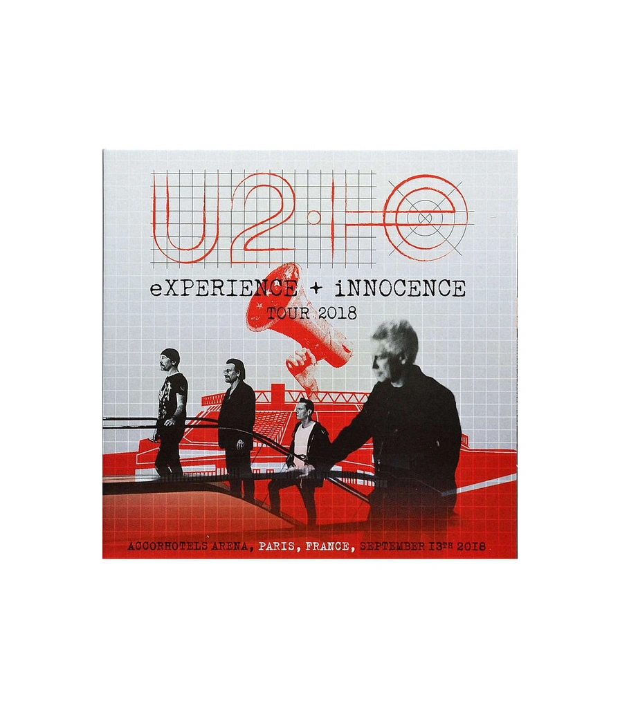 CD U2 "Experience+Innocence Tour, Paris, September 13, 2018"