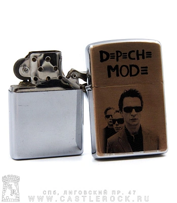 зажигалка с гравировкой depeche mode