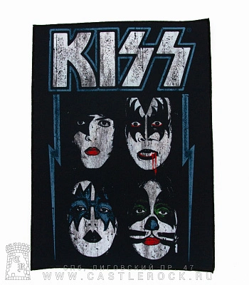 нашивка на спину kiss "dynasty"