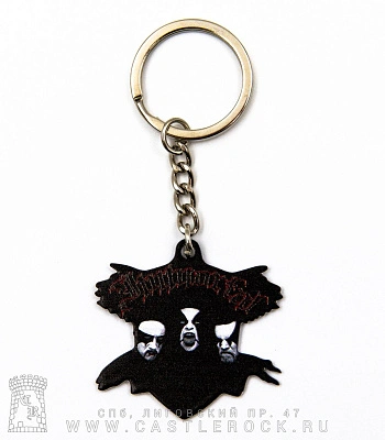 брелок металлический immortal "all shall fall"