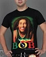 футболка bob marley