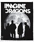 нашивка imagine dragons (силуэты)