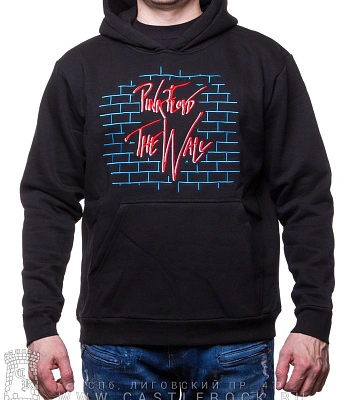 балахон pink floyd "the wall" (стена, вышивка)