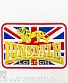 нашивка термо флаг великобритании "lonsdale london" (вышивка)
