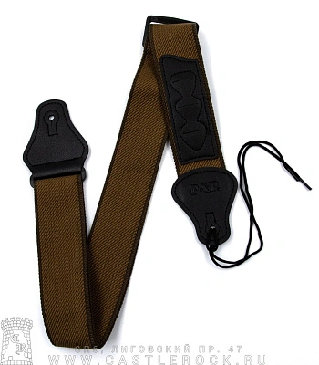 ремень для гитары коричневый