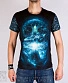 футболка кибер горгона (полноформат, светится)