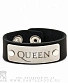 браслет кожаный queen (широкий)