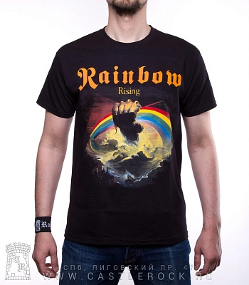 футболка rainbow "rising"