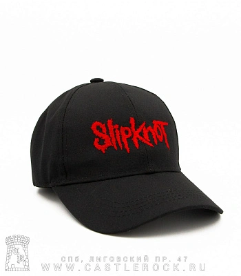 бейсболка slipknot (шесть клиньев, вышивка)