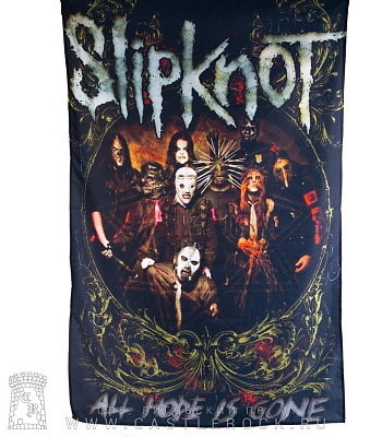 постер тканевый slipknot "all hope is gone"