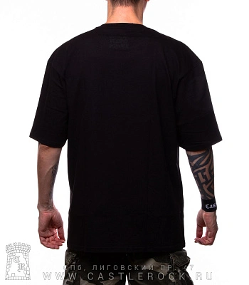 футболка панда "lets play" (оверсайз, светится)