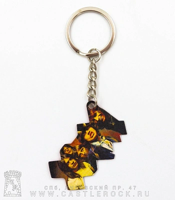 брелок металлический ac/dc