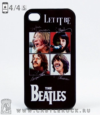чехол для iphone beatles "let it be"